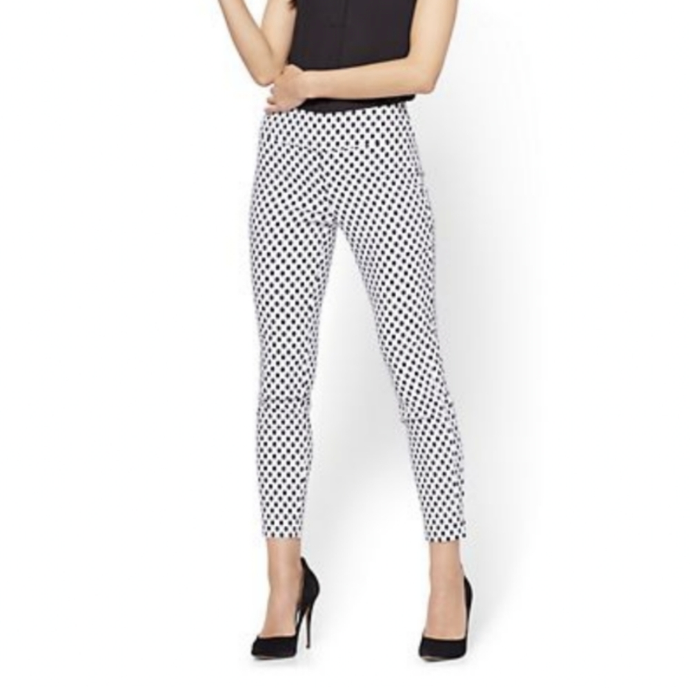 Polka Dot ankle pants
